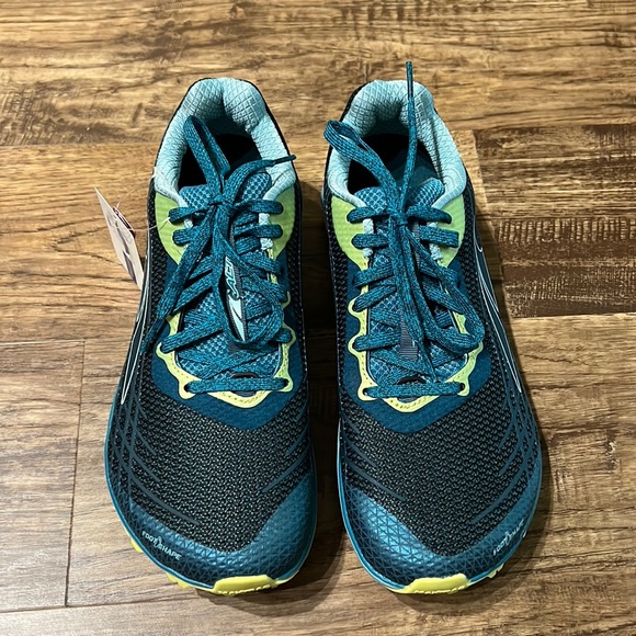Altra Shoes - New Altra Timp 2 Trail Running Shoe - Teal / Lime